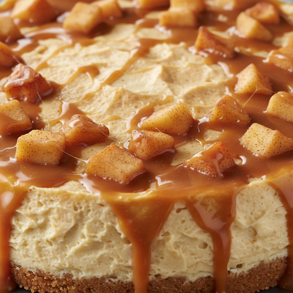 Caramel Apple Cheesecake Recipe: Easy Dessert At Home